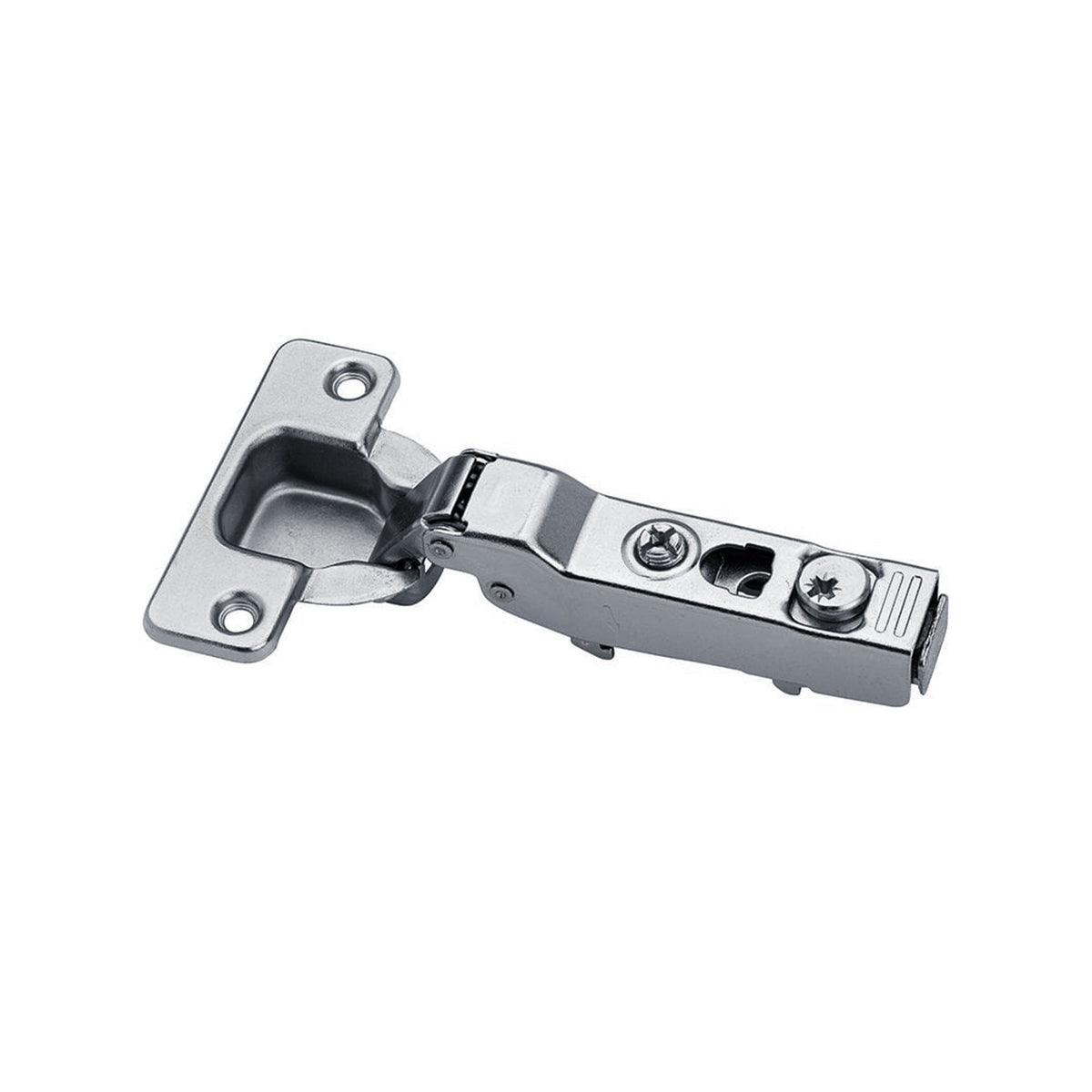 Clip on soft close hinge - 110 degree - half overlay