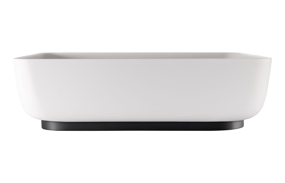 Abode Cava Tablet Basin Plin Tap Hole  - Matt Black