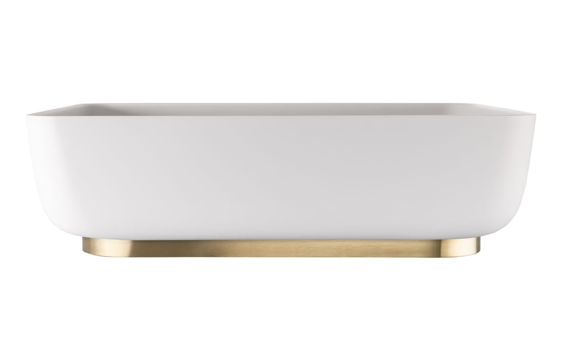 Abode Cava Tablet Basin Plin Tap Hole  - Brushed Brass