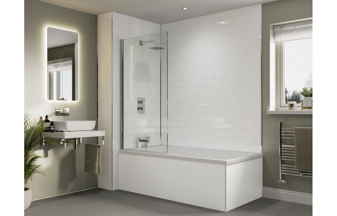 Abode Cava Tablet Basin Plin Tap Hole  - Chrome