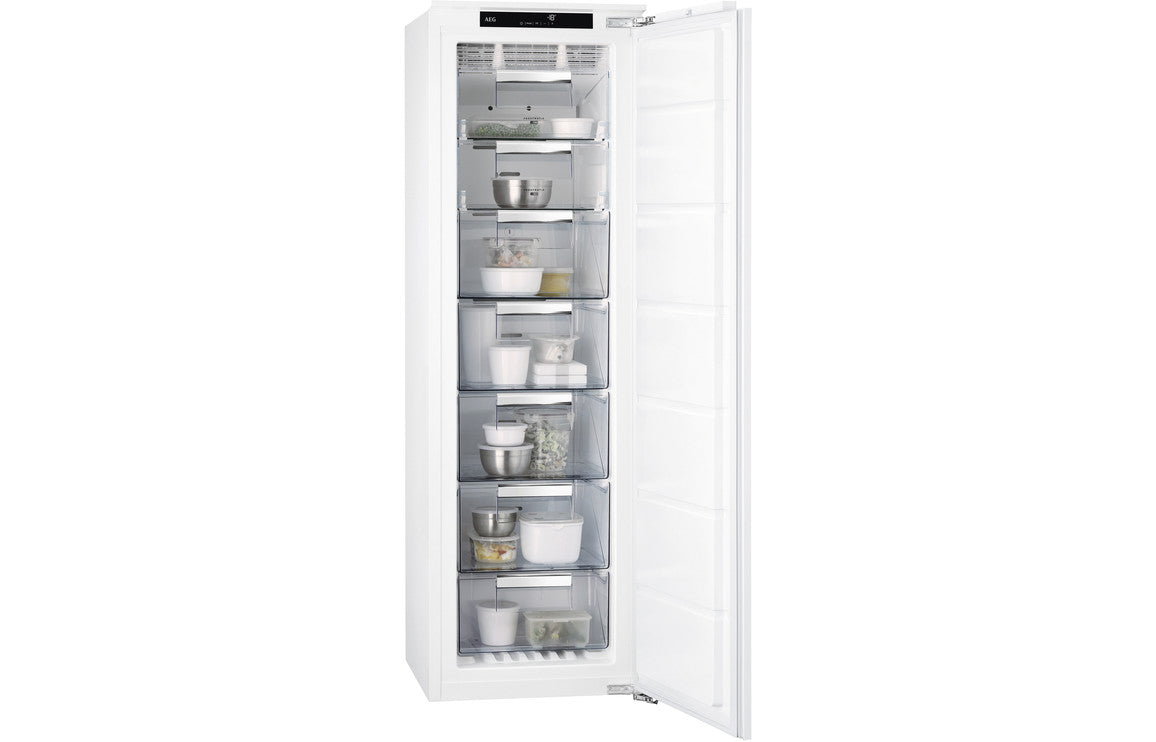 AEG ABK818E6NC B/I NoFrost Tall Freezer