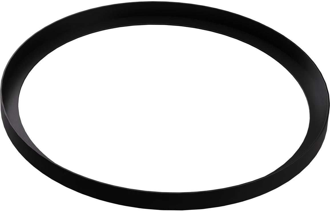 Abode Cava Round Basin Plin Tap Hole  - Matt Black