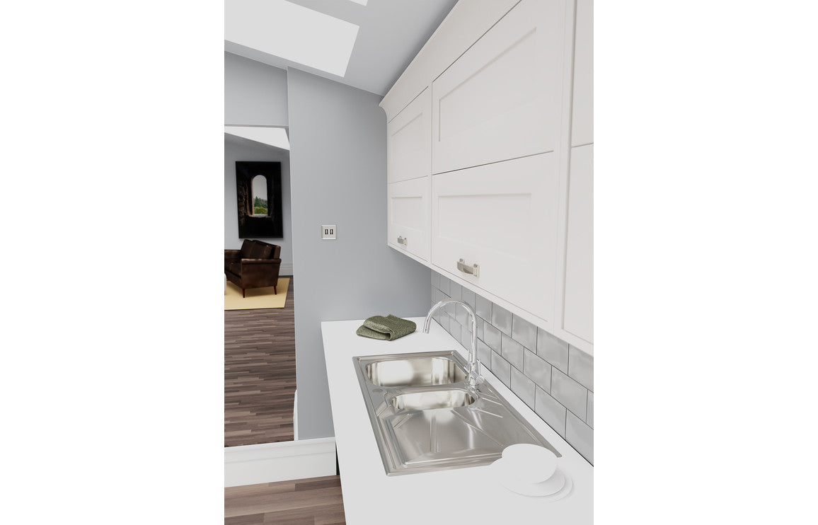 Abode Connekt 1B Inset Stainless Steel Sink &amp; Nexa Tap Pack