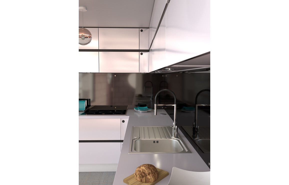 Abode Connekt 1B Inset Stainless Steel Sink &amp; Specto Tap Pack