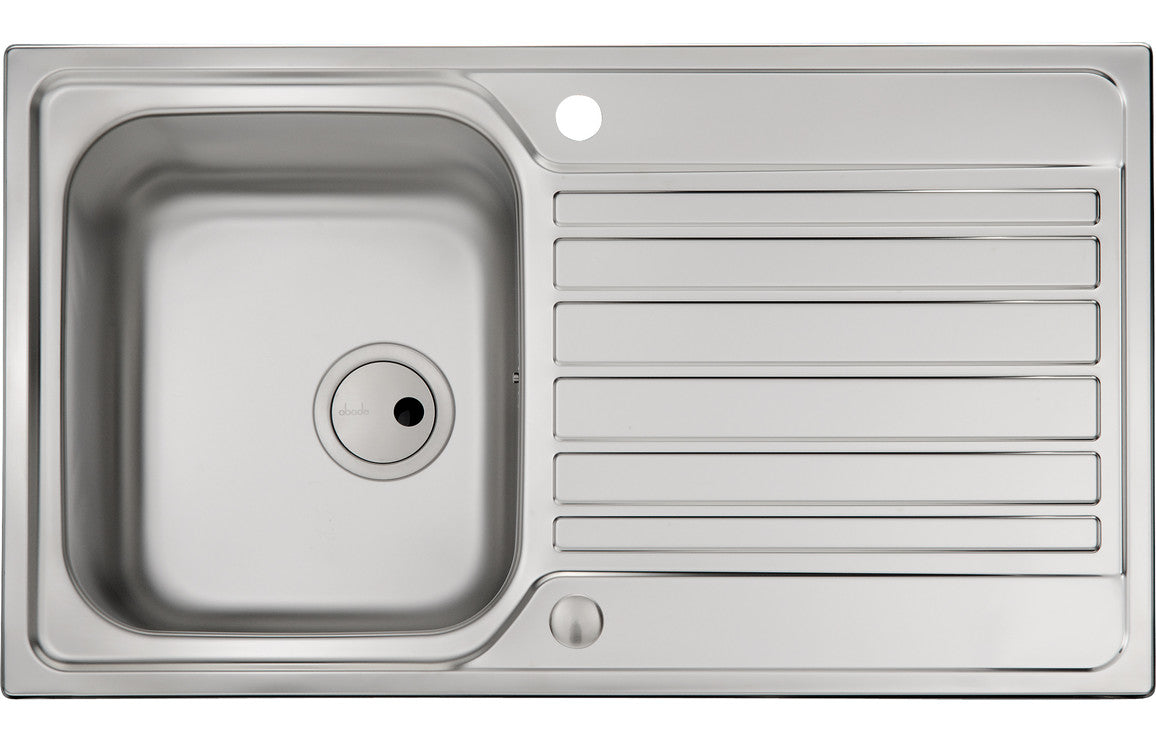 Abode Connekt 1B Inset Stainless Steel Sink &amp; Nexa Tap Pack