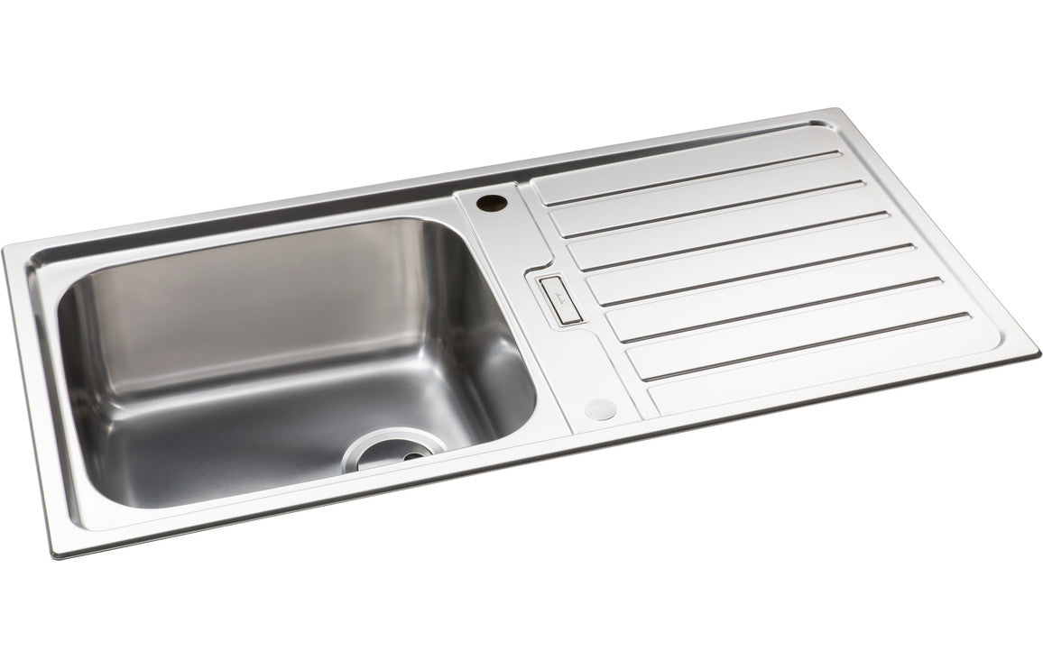 Abode Neron 1B Inset Stainless Steel Sink &amp; Astral Tap Pack