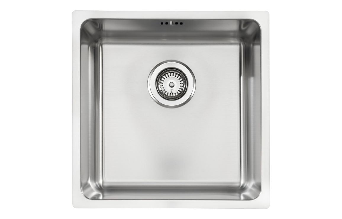 Abode Matrix R25 1B Inset/Undermount Sink - Stainless Steel