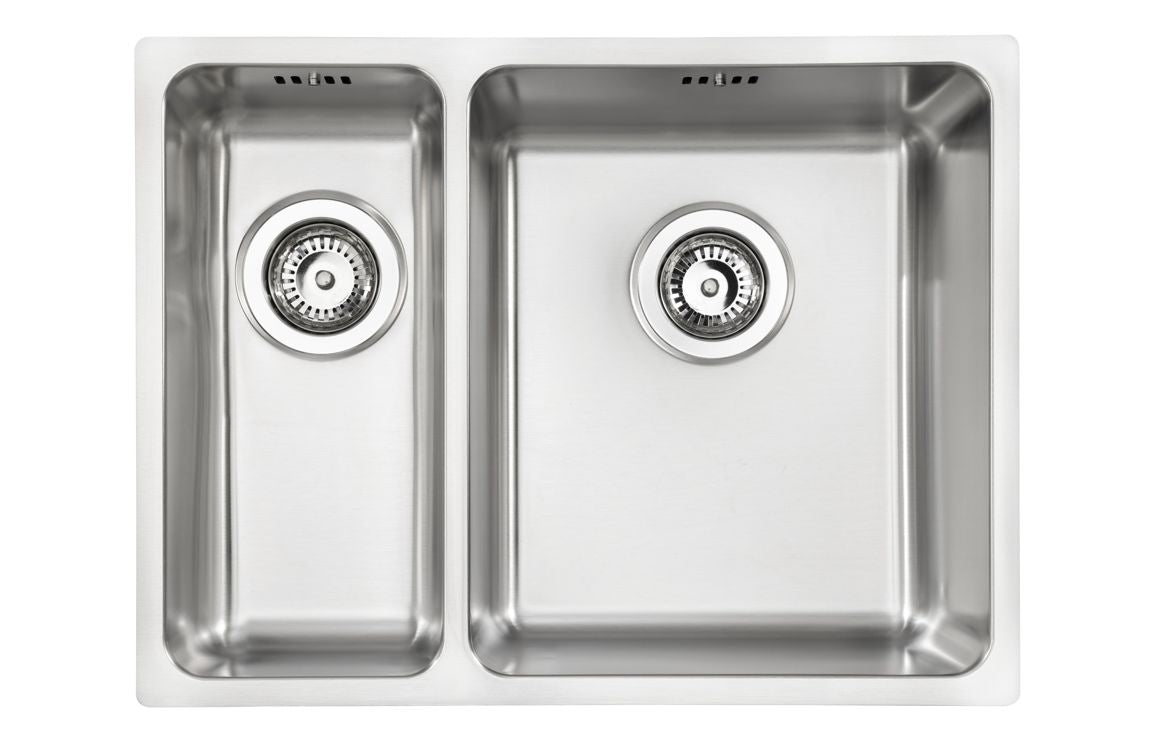 Abode Matrix R25 1.5B RHMB Inset/Undermount Sink - Stainless Steel