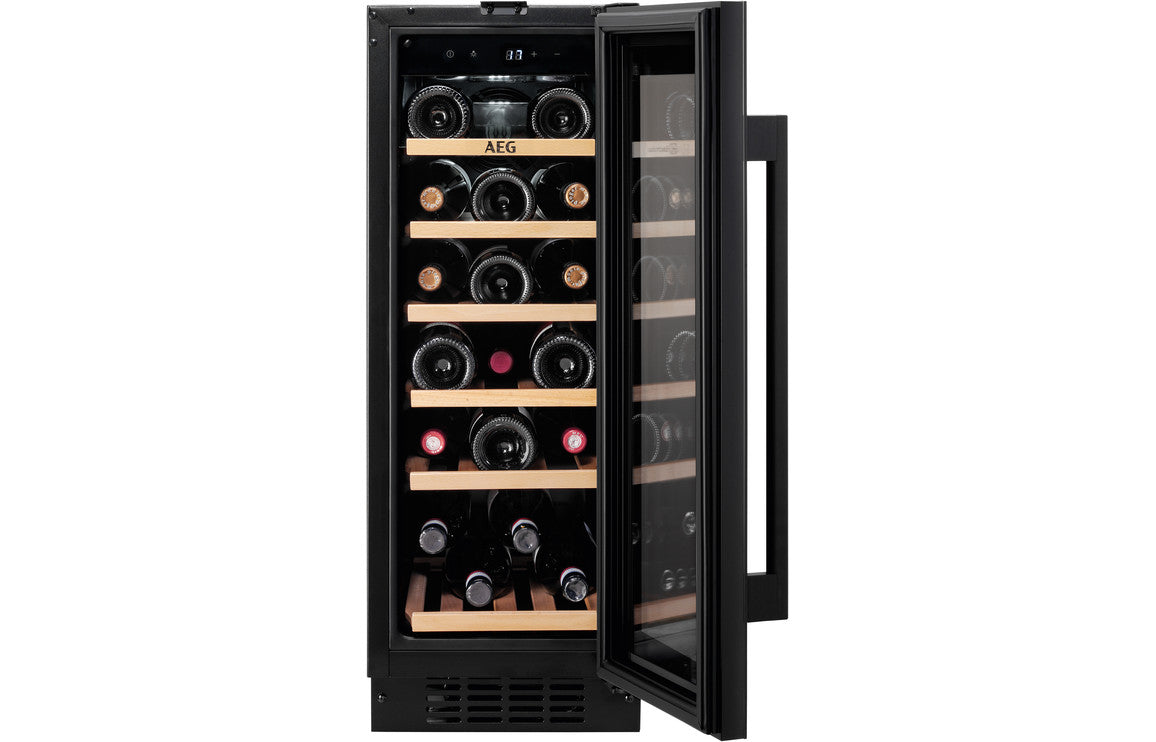 AEG AWUS020B5B B/I Under Counter 30cm Wine Cabinet - Black