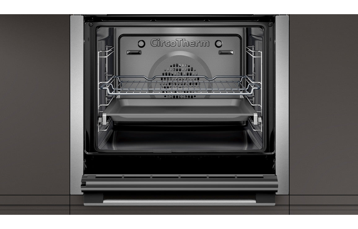 Neff N50 B6ACH7HH0B Single Slide &amp; Hide Pyrolytic Oven - Stainless Steel