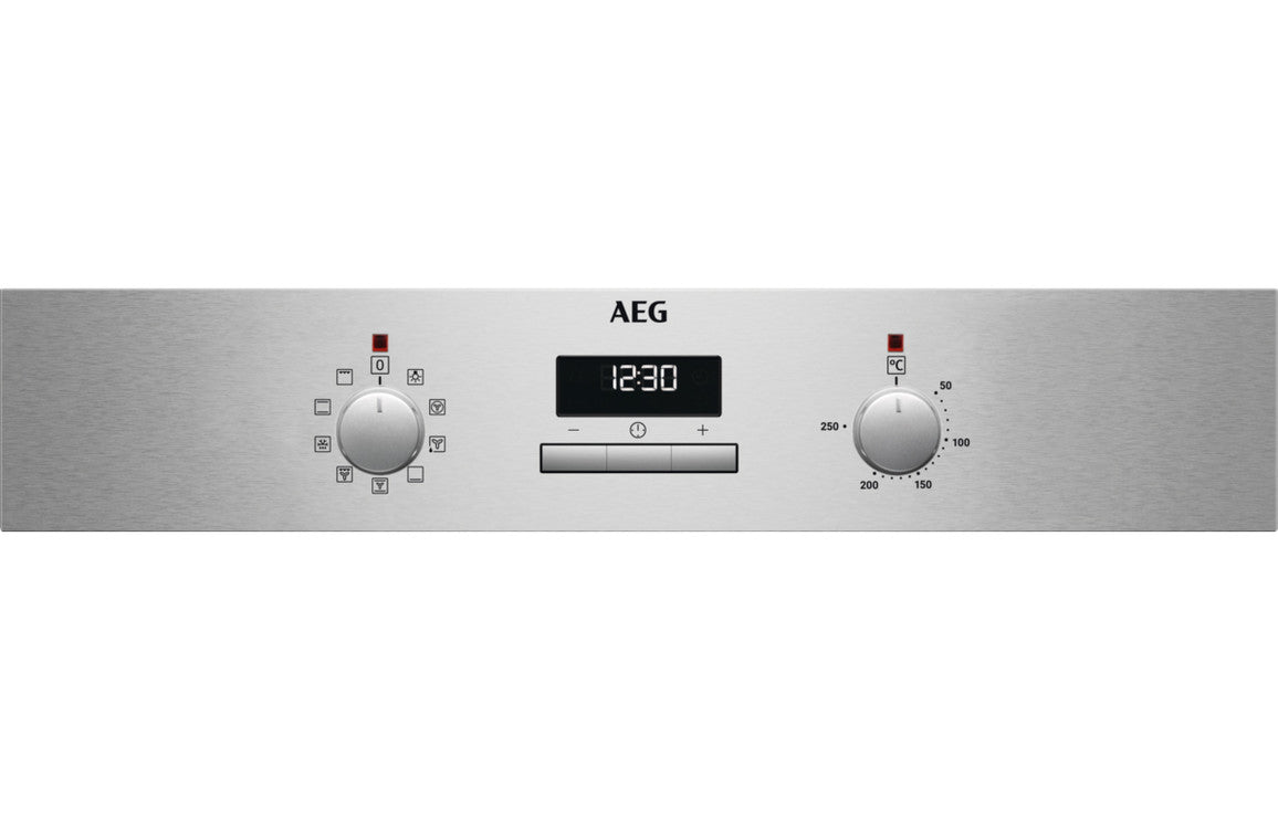 AEG BEB23101XM Single Electric Oven - Stainless Steel