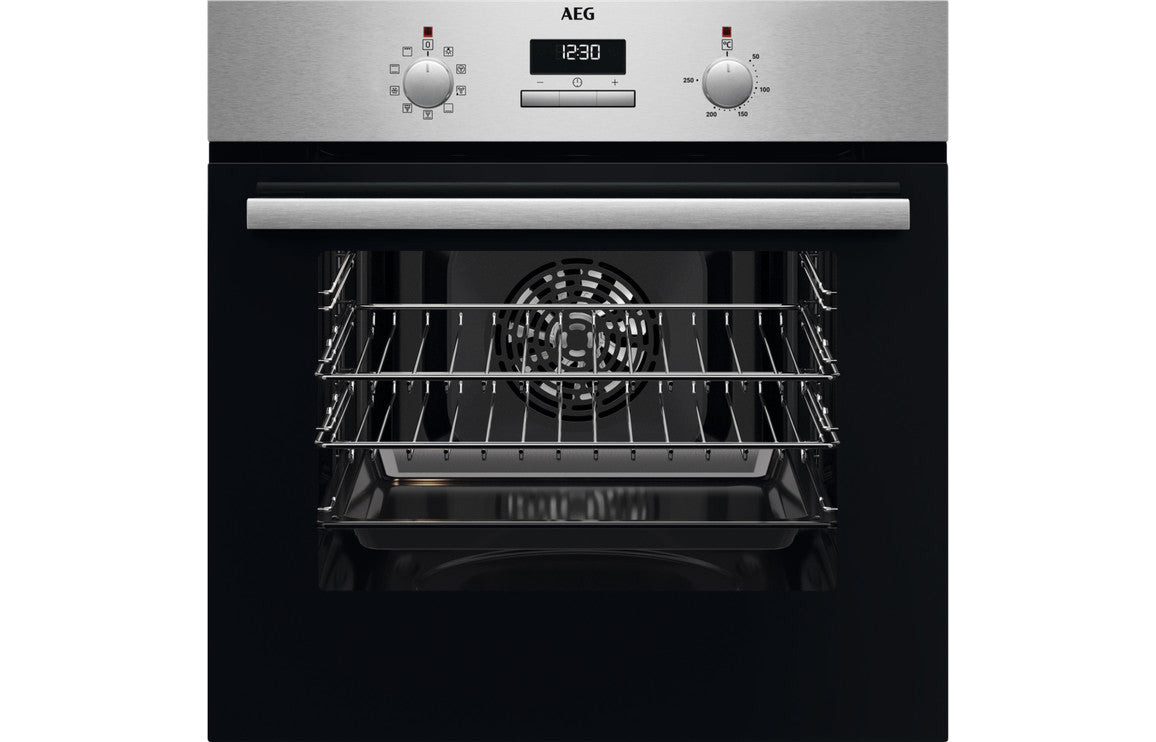 AEG BEB23101XM Single Electric Oven - Stainless Steel