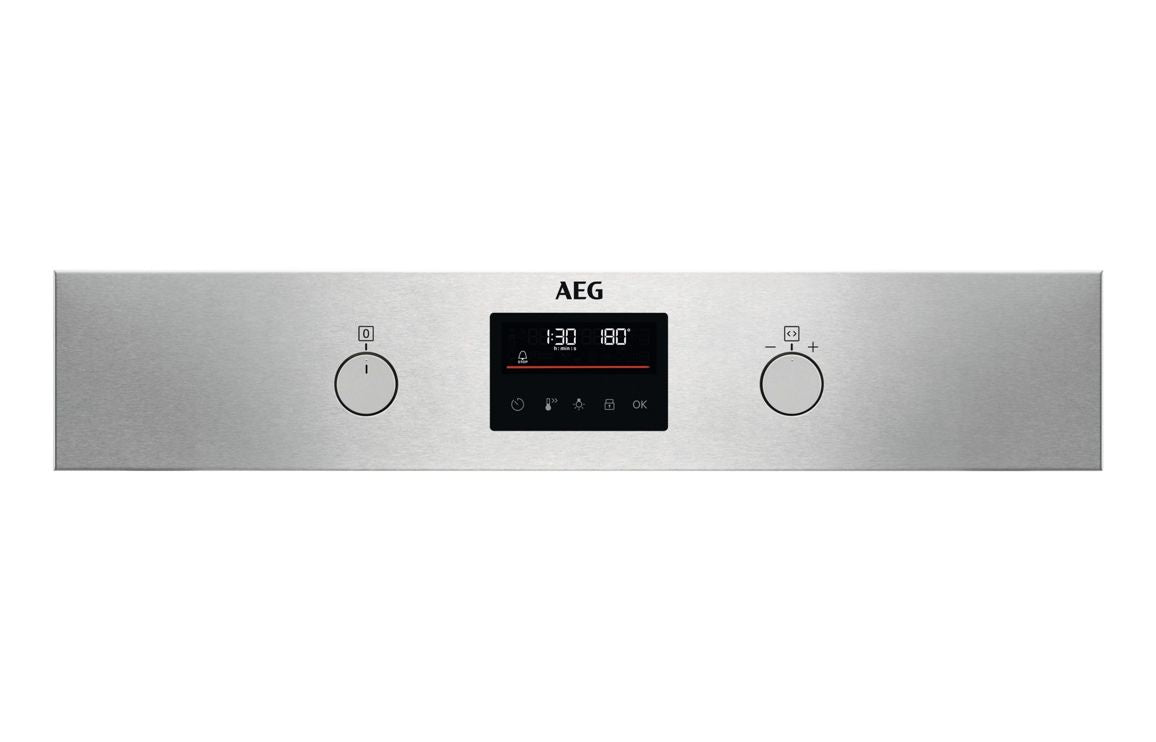 AEG BPK355061M Single Pyrolytic Oven With Steam - Stainless Steel