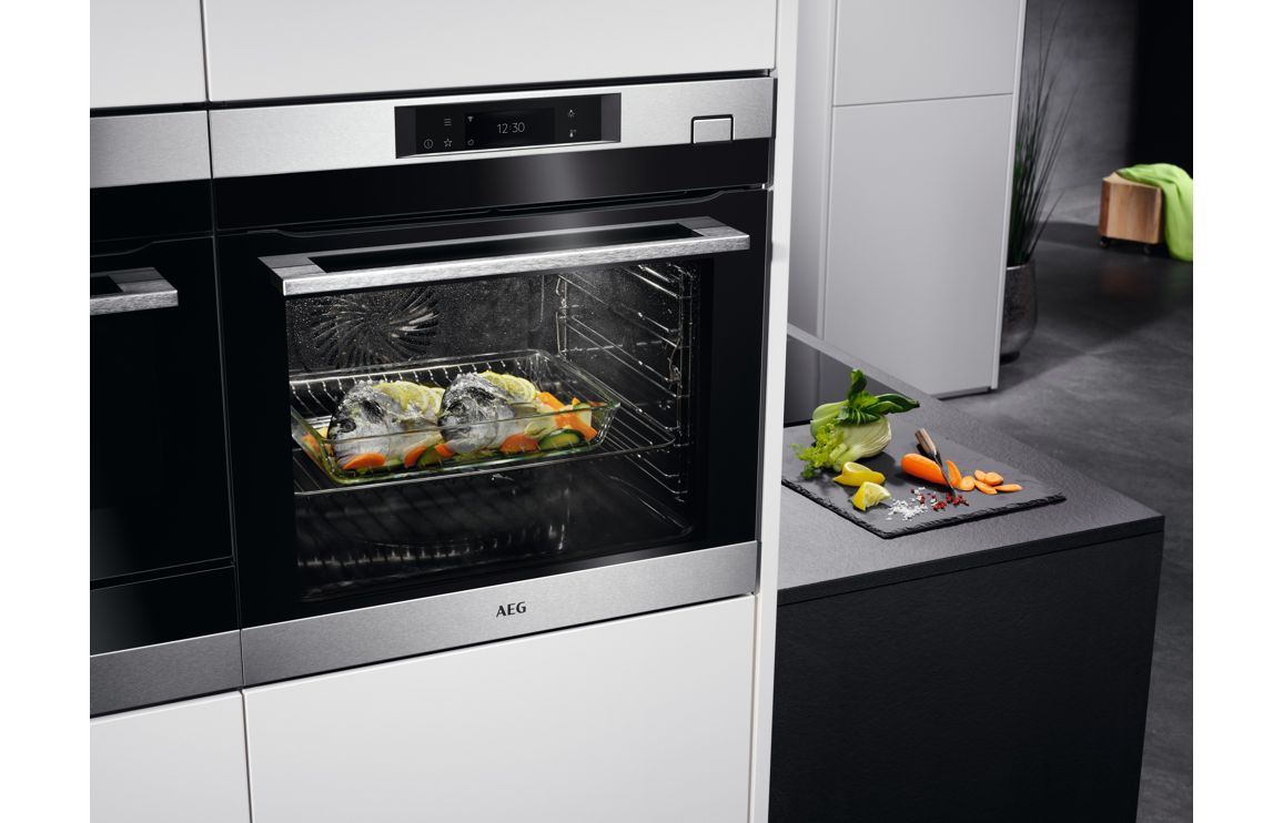 AEG BSK782380M Steam Oven - Stainless Steel