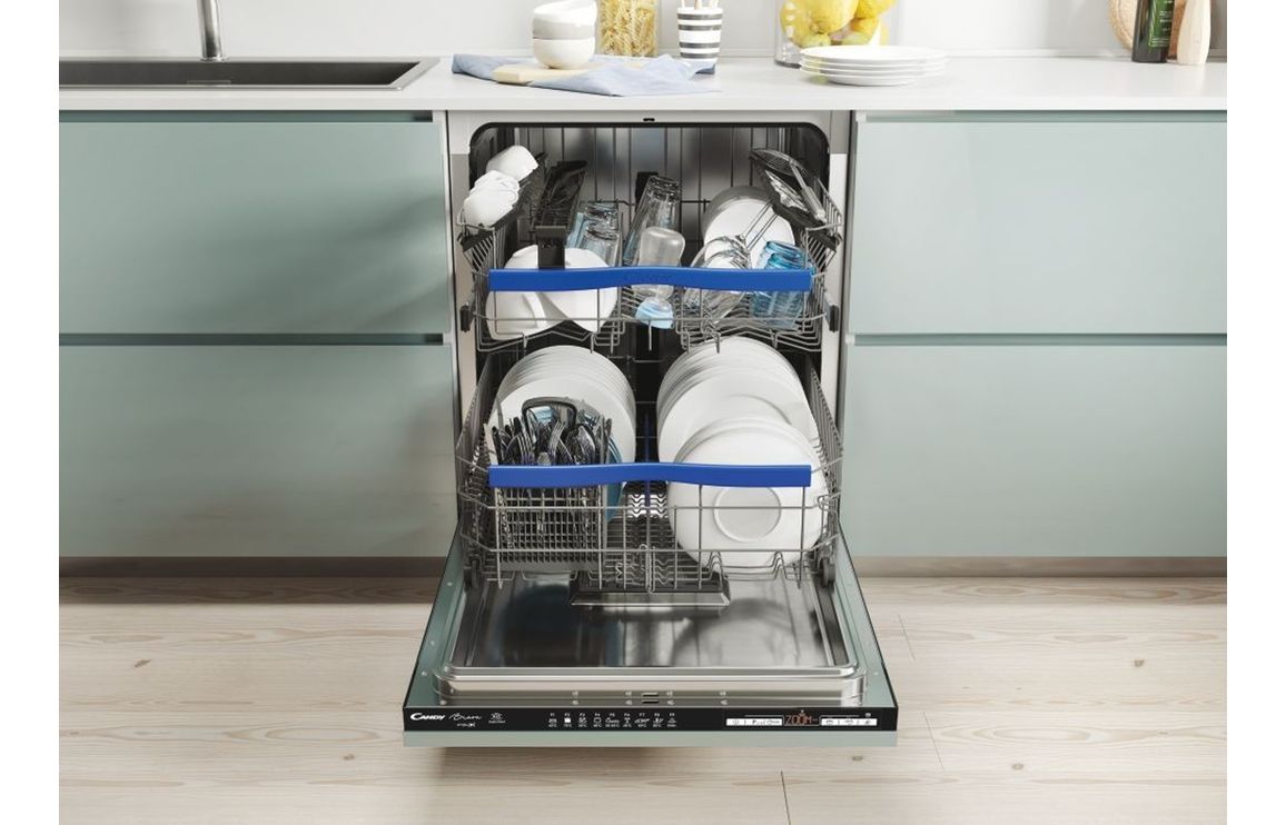 Candy CDIN 2D620PB-80E F/I 16 Place Dishwasher