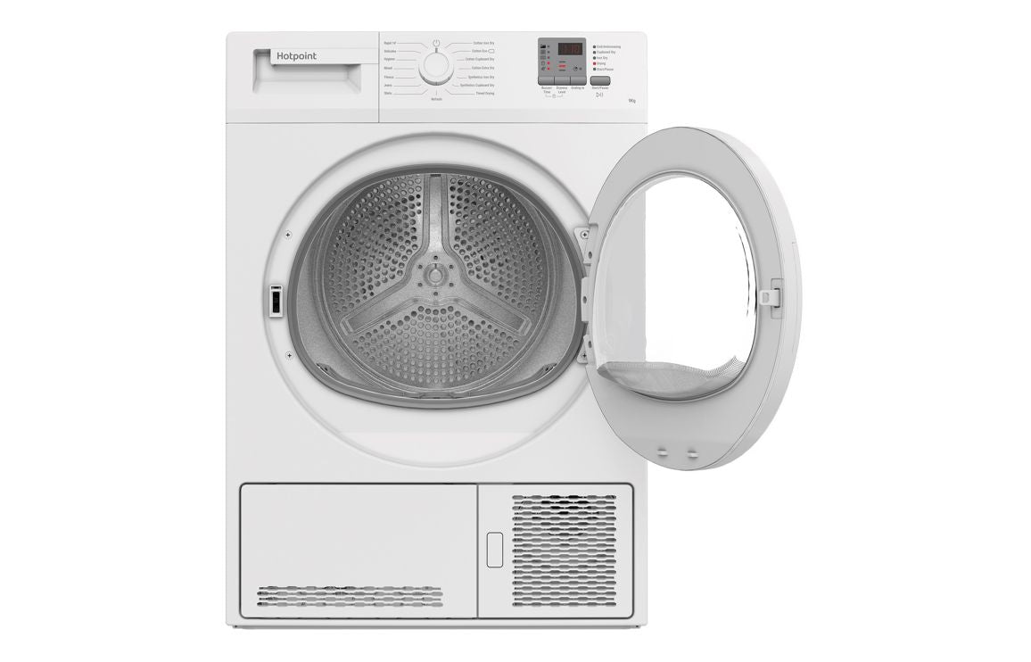 Hotpoint C HD C92 WWGD UK F/S 9kg Condenser Dryer - White