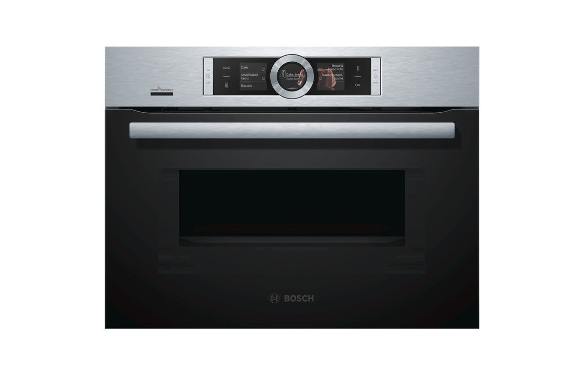 Bosch Series 8 CMG656BS6B Compact Oven &amp; Microwave - Stainless Steel