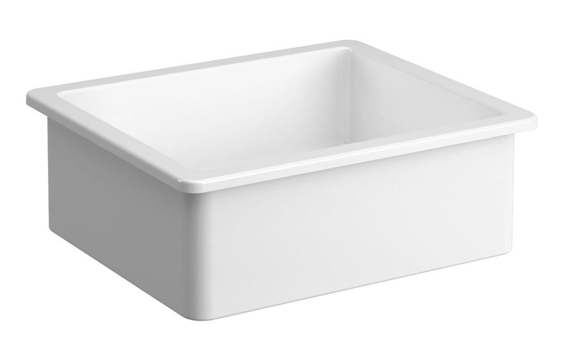 Prima 1B Inset Ceramic Sink (Inc. Waste) - White