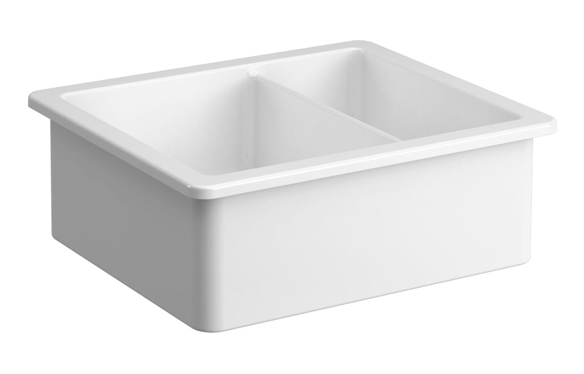 Prima 1.5B Inset Ceramic Sink (Inc. Waste) - White