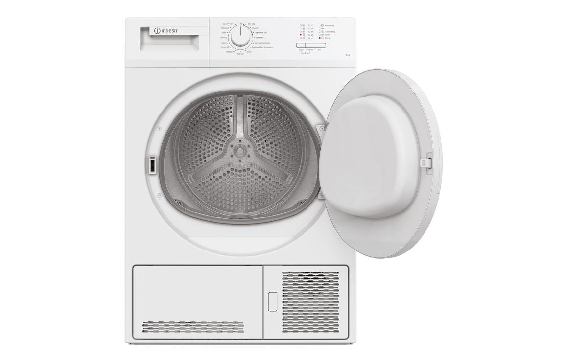 Indesit C YD C72 WWGL UK F/S 7kg Condenser Dryer - White