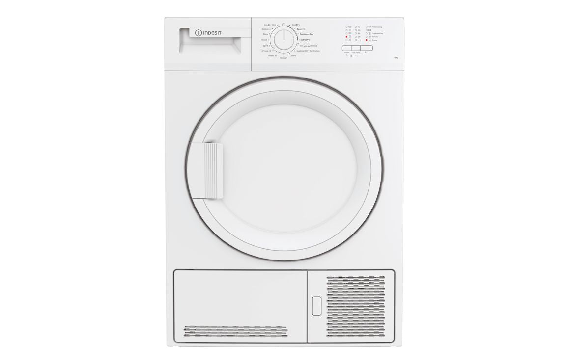 Indesit C YD C72 WWGL UK F/S 7kg Condenser Dryer - White