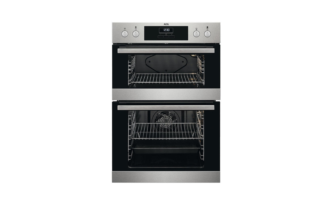 AEG DEB331010M Double Electric Oven - Stainless Steel