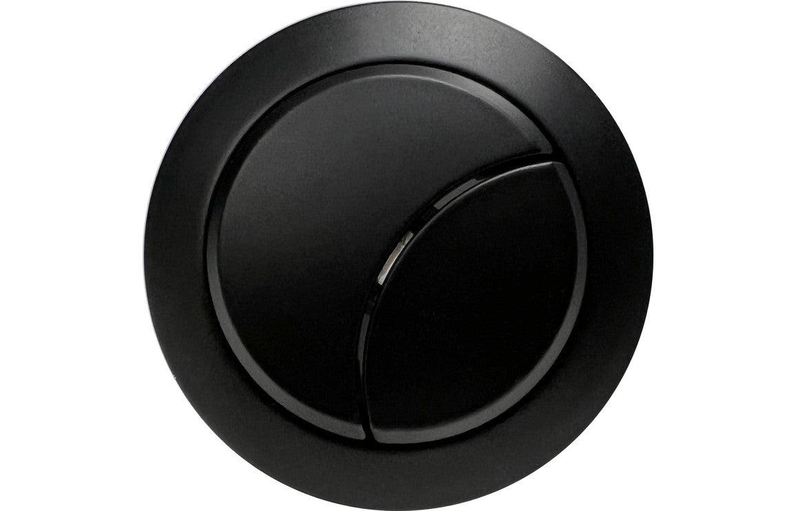 Darya 600mm Basin Unit &amp; Close Coupled WC Pack - Matt Black w/Black Finishes