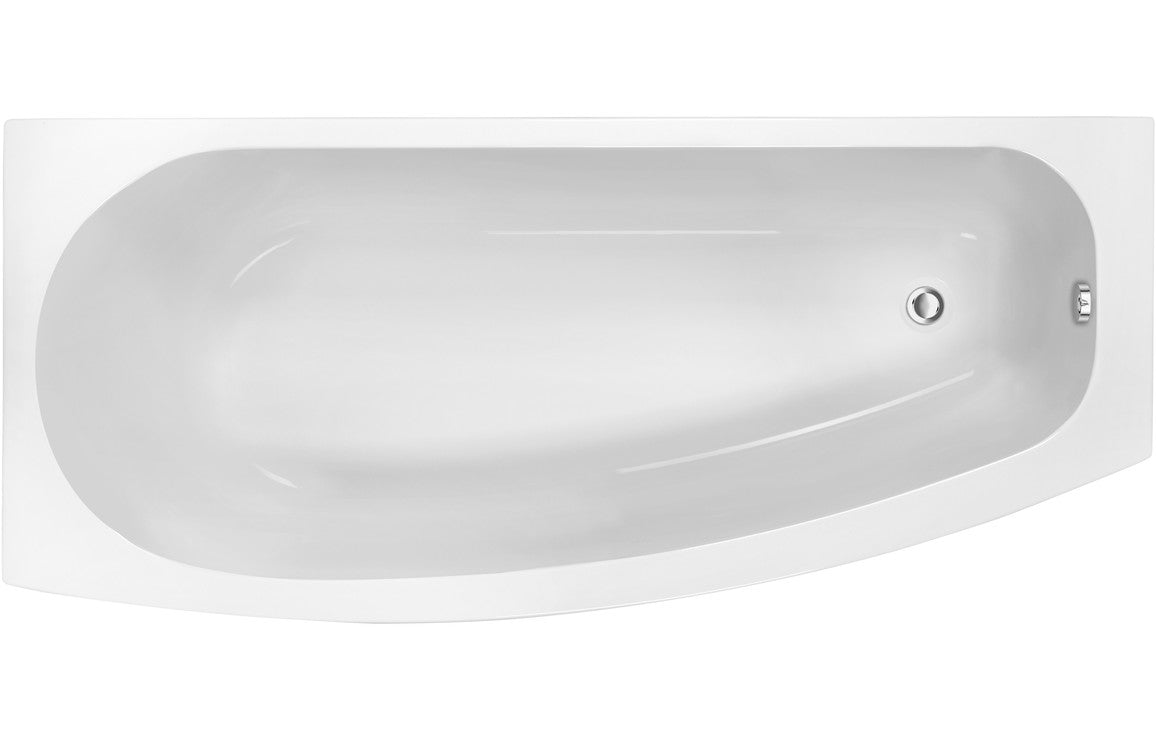 Lawrence 740mm Wide End Panel - White Gloss