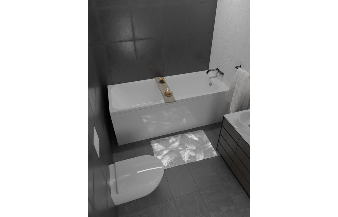 Apo Round Single End 1700x700mm Tap Holesin Edge 0 Tap Holes Bath