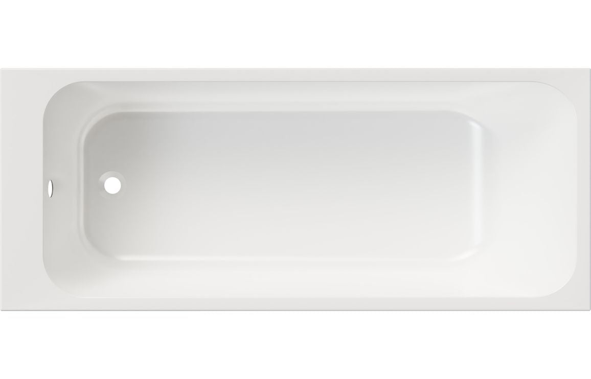 Apo Round Single End 1700x700mm Tap Holesin Edge 0 Tap Holes Bath