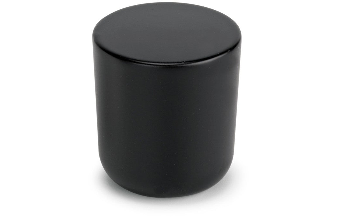 23mm Modern Knob Handle - Matt Black