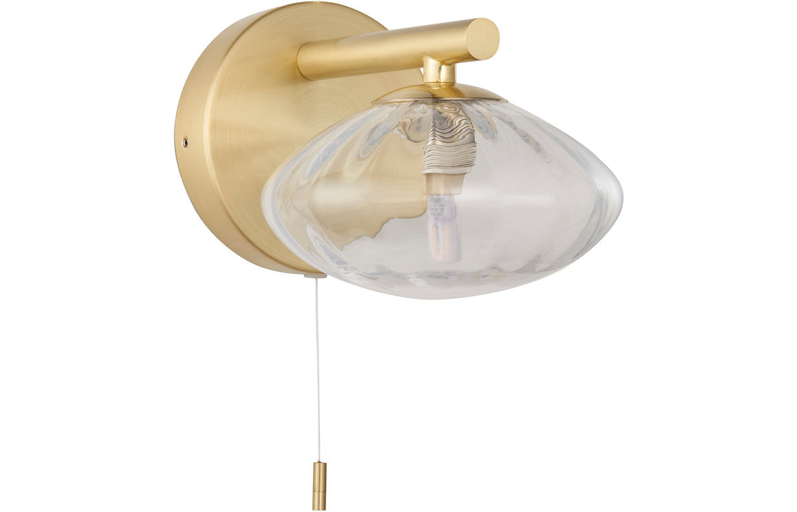 Alcea Wall Light - Brushed Brass