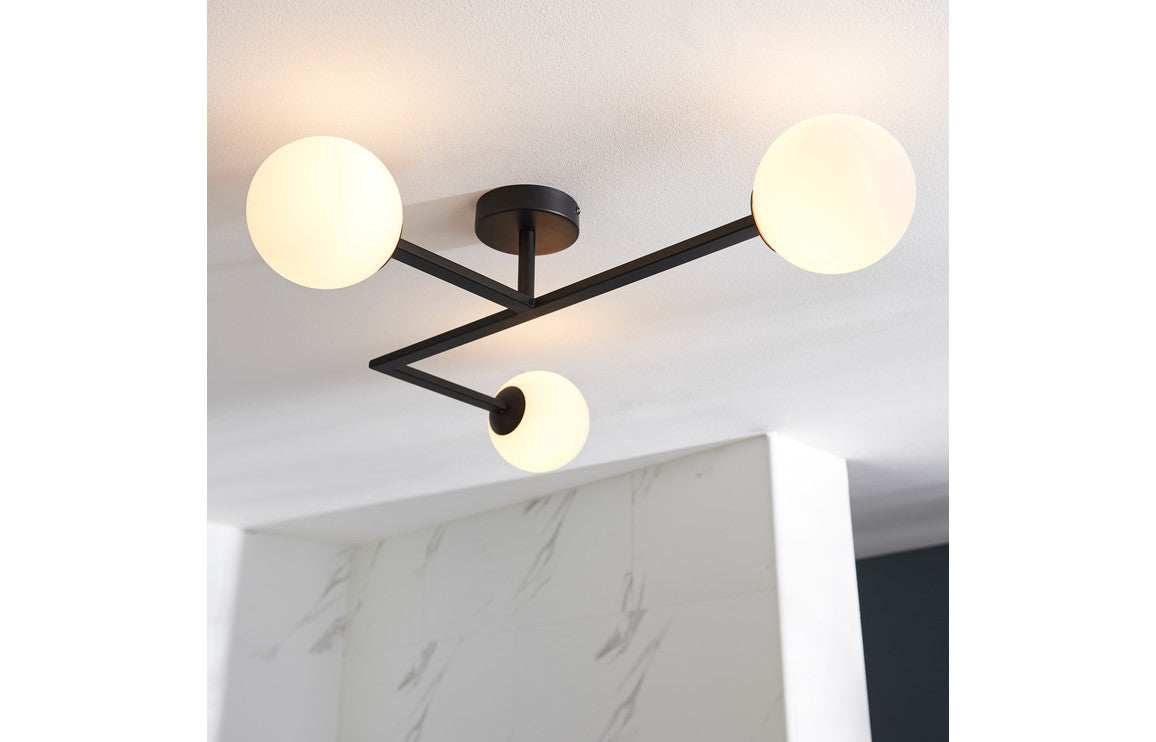 Genista Ceiling Light - Matt Black