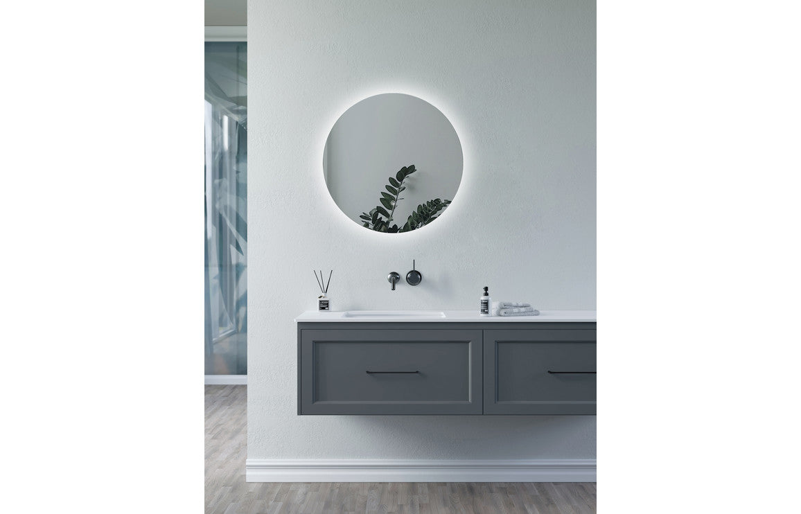 Malawi 800mm Round Back-Lit LED Mirror