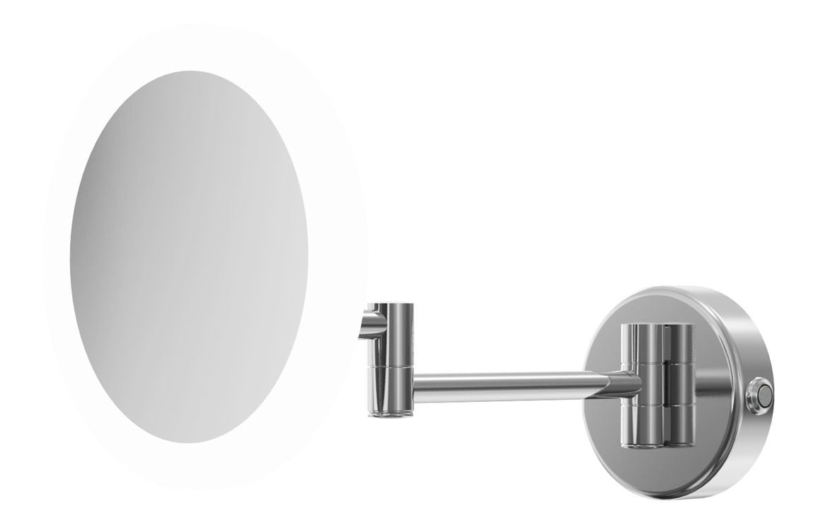 Tahoe Round LED Cosmetic Mirror - Frameless