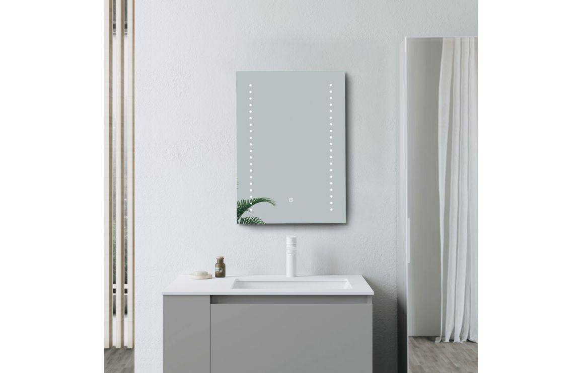 Michigan 600x800mm Rectangle Front-Lit LED Mirror