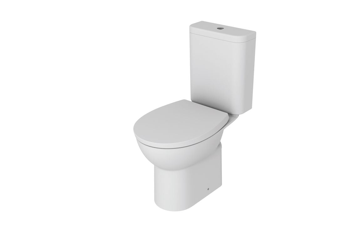 Chelif Close Coupled Rimless WC &amp; Soft Close Seat