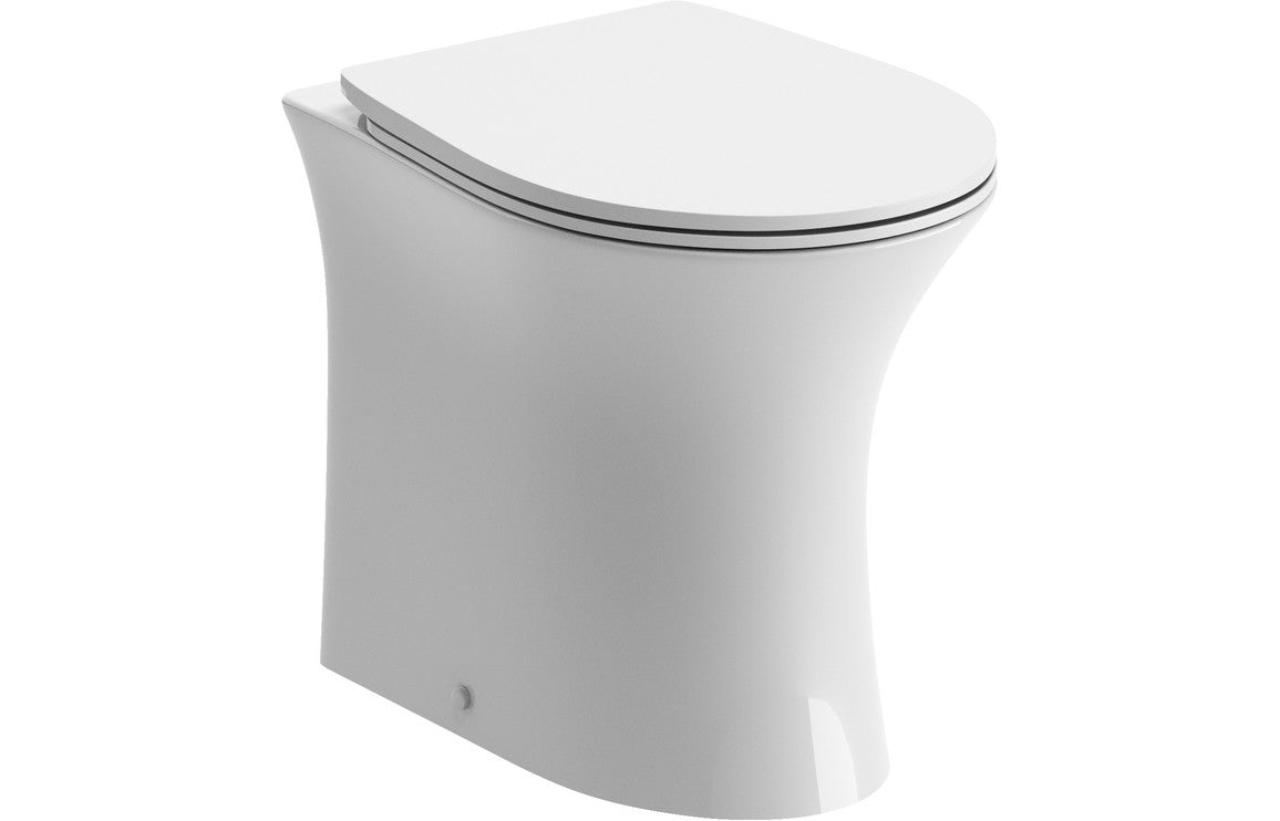 Niari Soft Close Toilet Seat - White