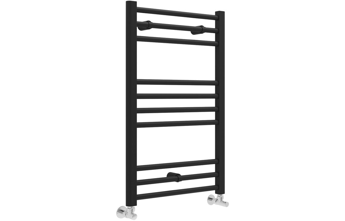 Monarda Straight 30mm Ladder Radiator (500x800x30mm) - Matt Black