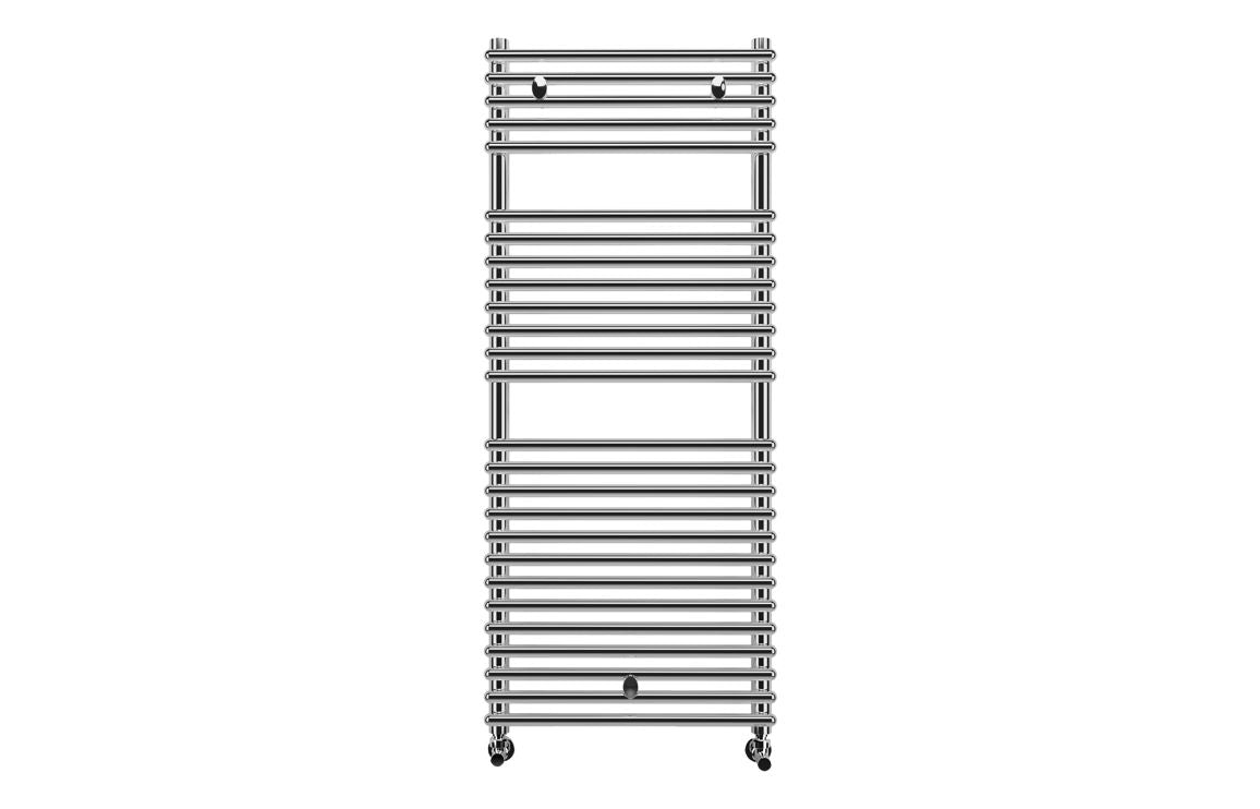 Hedra Round Ladder Radiator (500x1190mm) - Chrome