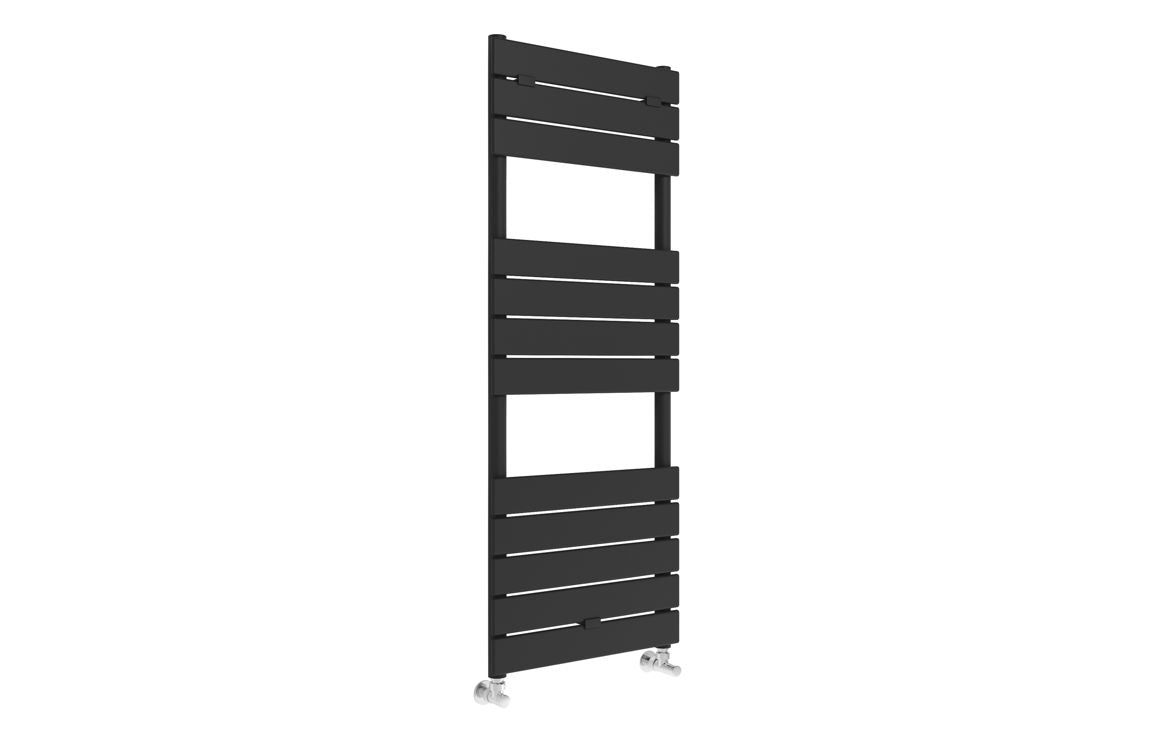 Sorbus Square Ladder Radiator (500x1200mm) - Black