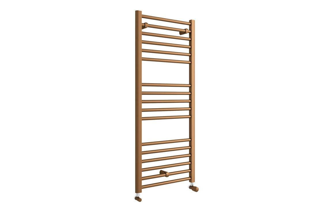 Monarda Straight 30mm Ladder Radiator (500x1200x30mm) - Brushed Bronze