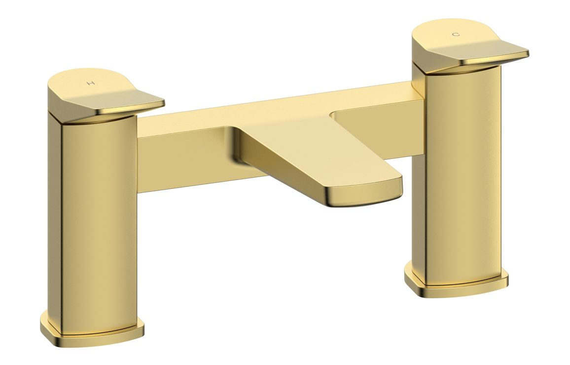 Mackenzie Bath Filler - Brass