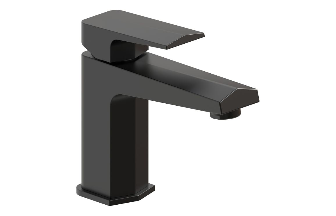 Purus Basin Mixer &amp; Waste - Matt Black