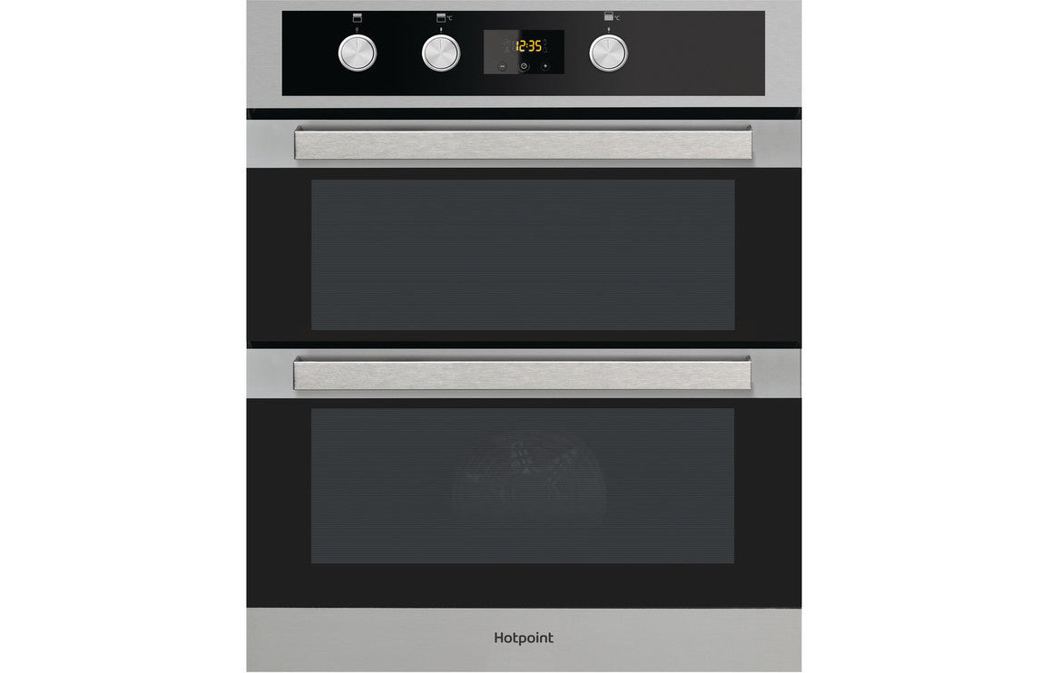 Hotpoint DKU5 541 J C IX B/U Double Electric Oven - Stainless Steel