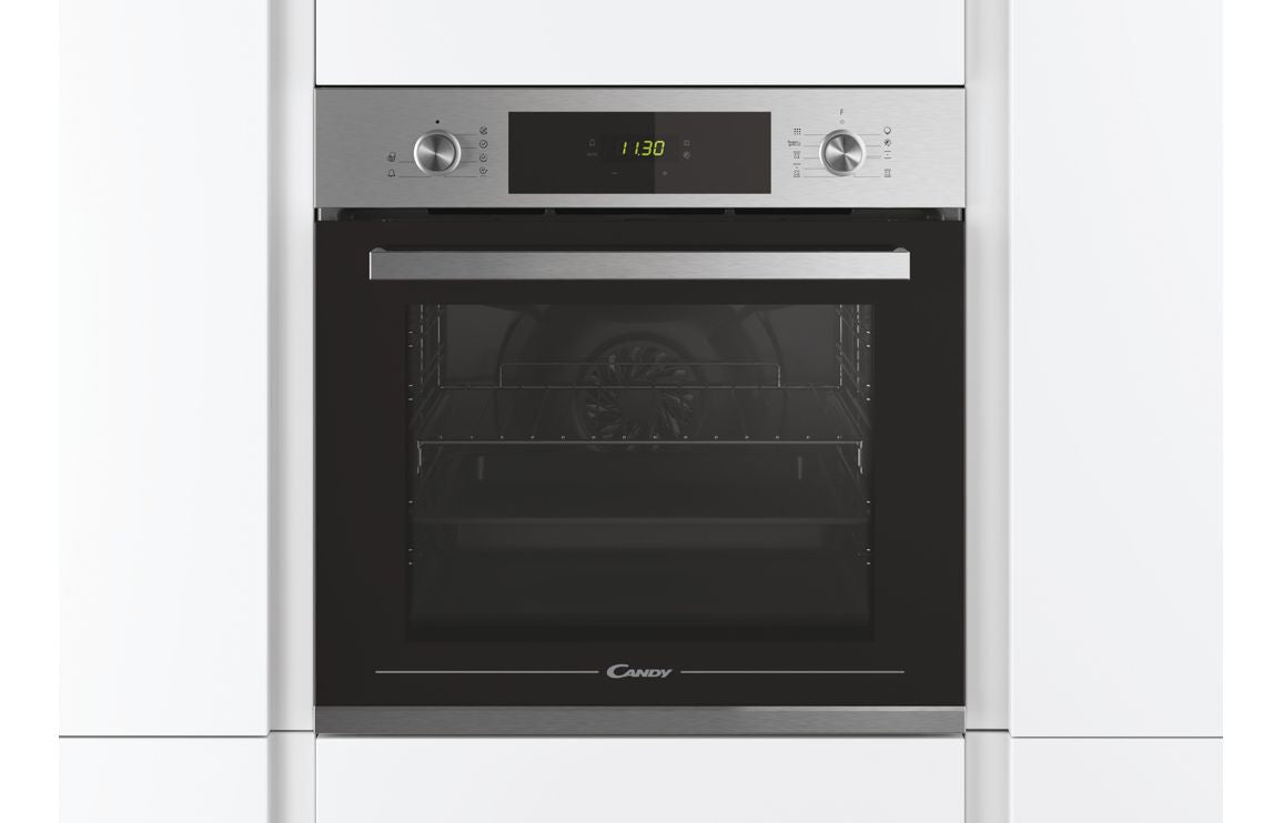 Candy FCTK626XL Single Pyrolytic Oven - Stainless Steel