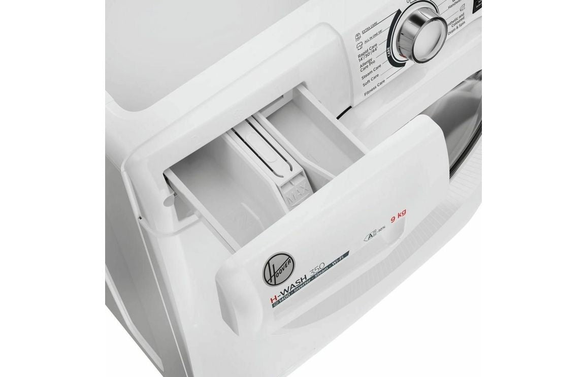 Hoover H-Wash 350 H3WPS496TAM6-80 F/S 9kg 1400rpm Washing Machine - White