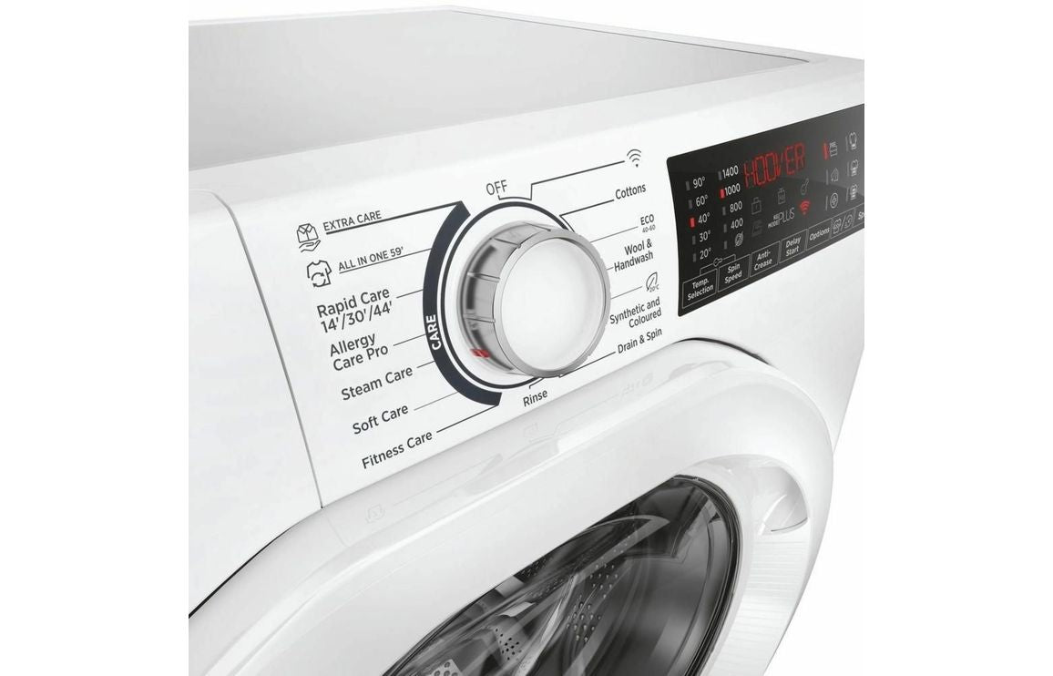 Hoover H-Wash 350 H3WPS496TAM6-80 F/S 9kg 1400rpm Washing Machine - White