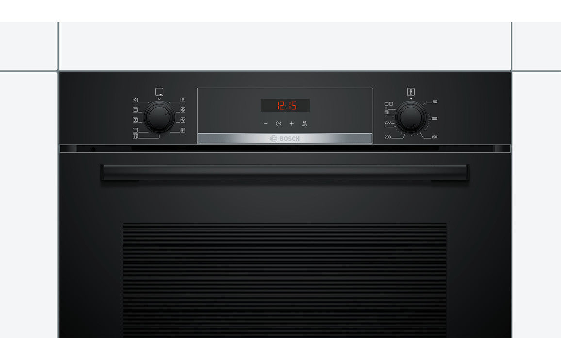 Bosch Series 4 HBS573BB0B Single Pyrolytic Oven - Black