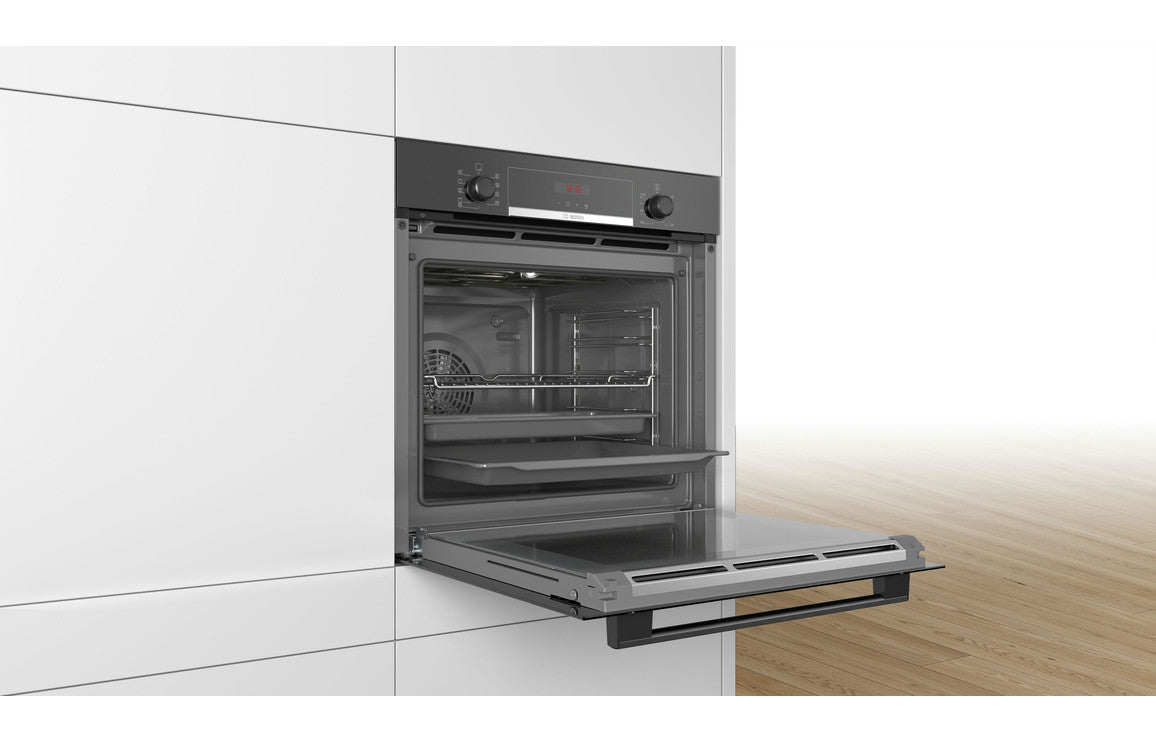 Bosch Series 4 HBS573BB0B Single Pyrolytic Oven - Black